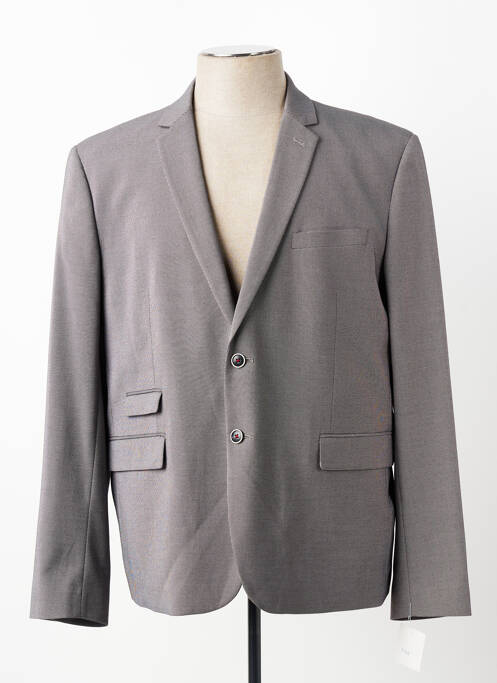 Blazer manches longues gris DELAHAYE homme