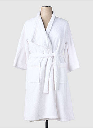 Peignoir manches longues blanc CHRISTIAN CANE femme