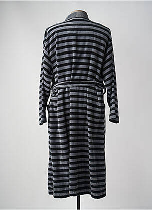 Peignoir col v gris RINGELLA homme