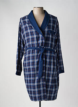 Robe de chambre imprimé fantaisie bleu GUASH homme