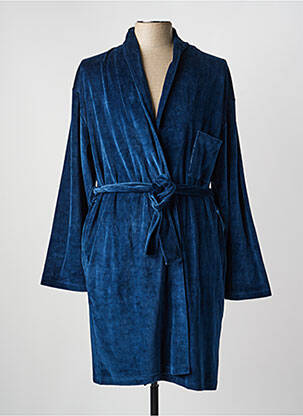 Robe de chambre poches bleu GUASCH homme