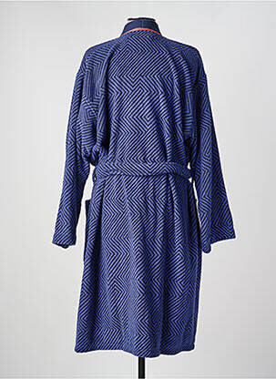 Peignoir imprimé fantaisie bleu EMINENCE homme