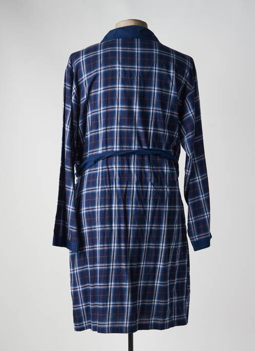 Robe de chambre imprimé fantaisie bleu GUASH homme