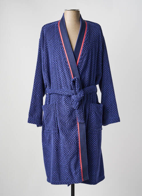 Peignoir imprimé fantaisie bleu EMINENCE homme