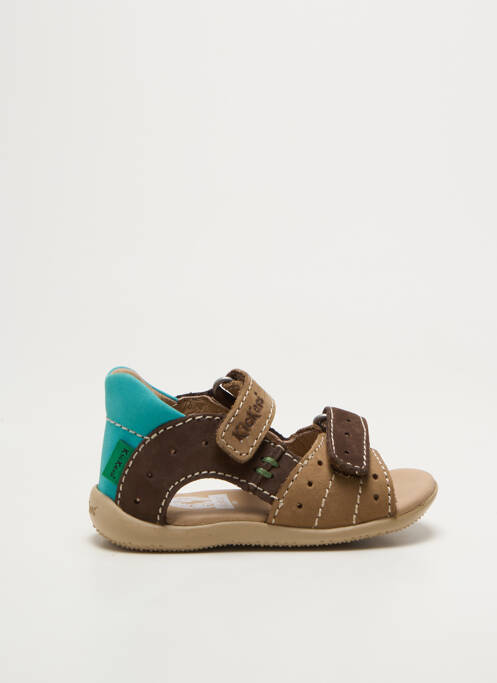 Sandales/nu pieds bout ouvert bout ouvert bleu KICKERS garcon