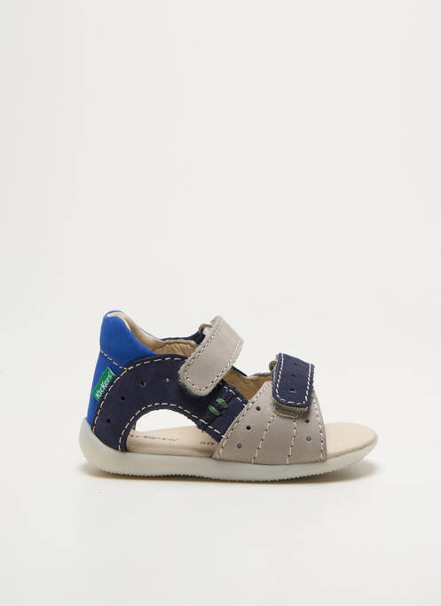 Sandales/nu pieds bout ouvert bout ouvert bleu KICKERS garcon
