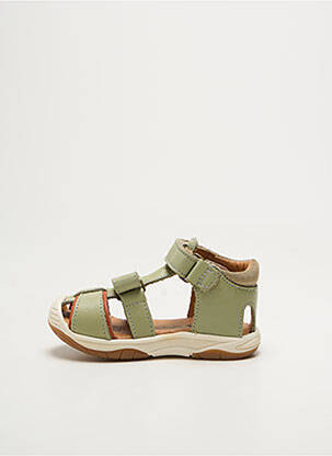 Sandales/nu pieds bout rond bout rond vert GBB garçon