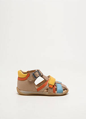 Sandales/nu pieds bout rond bout rond beige BABYBOTTE garçon