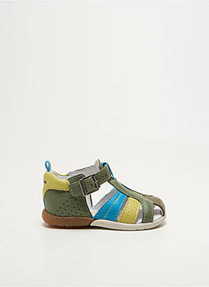 Sandales/nu pieds bout rond bout rond vert BABYBOTTE garçon
