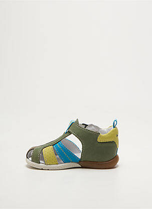 Sandales/nu pieds bout rond bout rond vert BABYBOTTE garçon