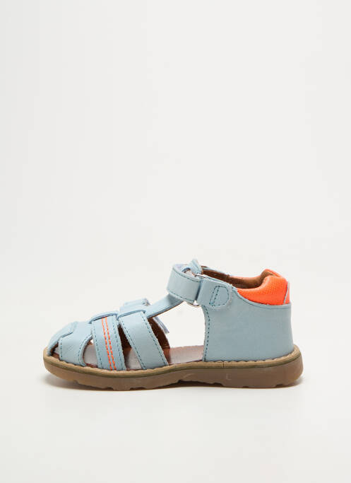 Sandales/nu pieds bout rond bout rond bleu GBB garcon