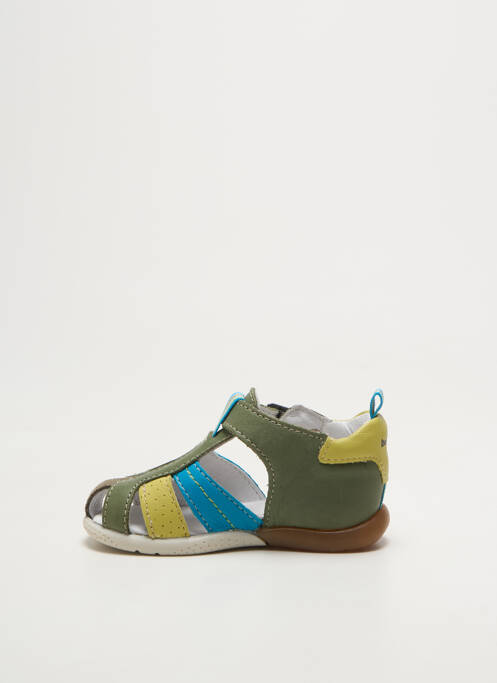 Sandales/nu pieds fermeture boucle(s) bout rond vert BABYBOTTE garcon
