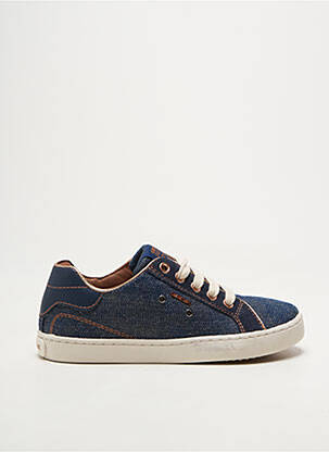 Baskets fermeture lacets bout rond bleu GEOX fille