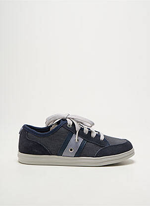 Baskets fermeture lacets bout rond bleu GEOX garçon