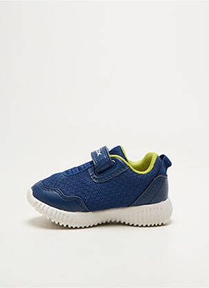 Baskets semelle amovible bout rond bleu GEOX garçon