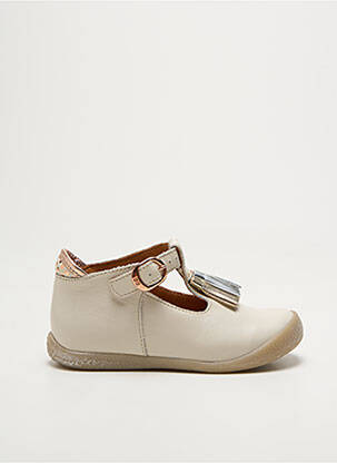Bottillons fermeture boucle(s) bout rond beige BABYBOTTE fille