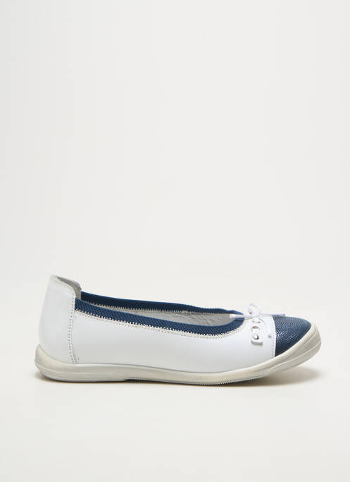Ballerines semelle amovible bout rond bleu INTREPIDES PAR BABYBOTTE fille