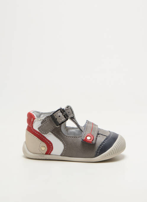 Bottillons bout rond bout rond gris BABYBOTTE garcon