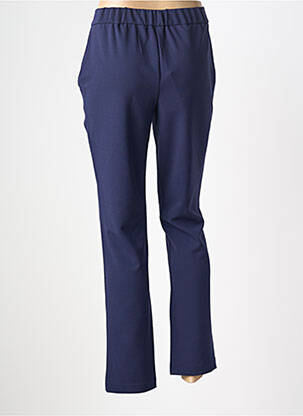 Pantalon slim taille élastique taille normale bleu MCM femme