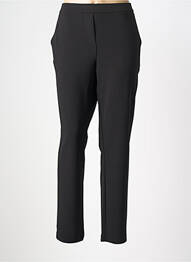 Pantalon slim taille élastique taille normale noir MCM femme