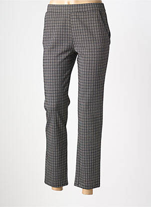 Pantalon 7/8 stretch taille normale noir TELMAIL femme