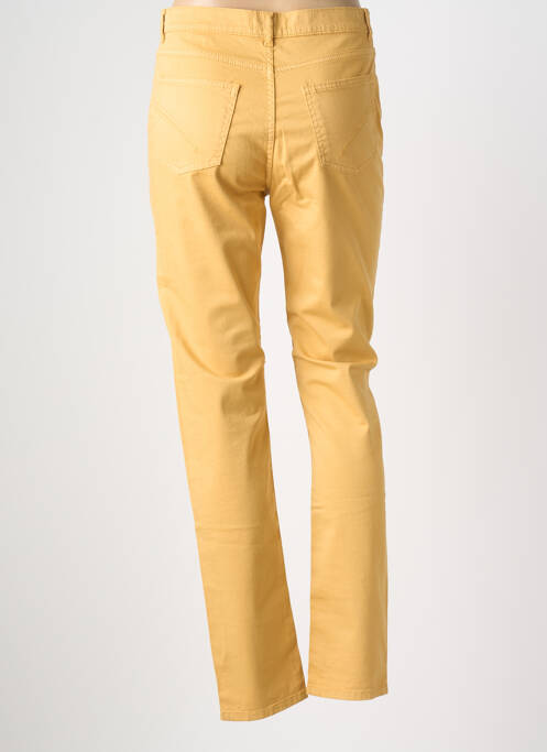 Pantalon slim stretch taille normale jaune IMPAQT femme