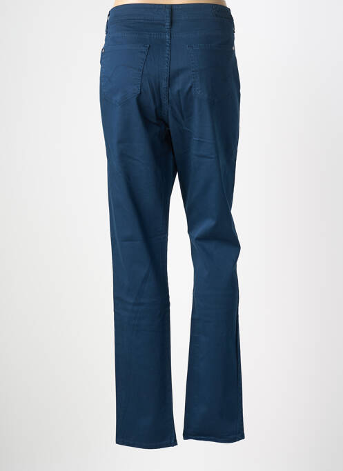 Pantalon slim stretch taille normale bleu COWEST femme