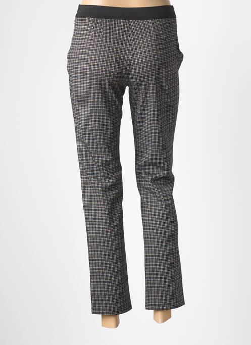 Pantalon 7/8 stretch taille normale noir TELMAIL femme