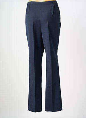 Pantalon slim taille élastique taille normale bleu GEVANA femme