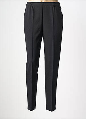 Pantalon slim poches taille haute noir DESGASTE femme