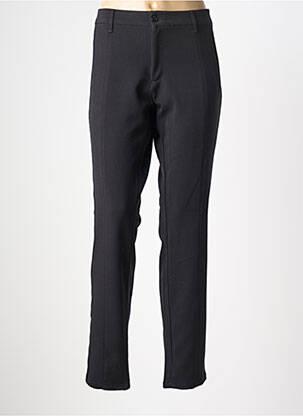 Pantalon slim taille élastique taille normale noir MCM femme