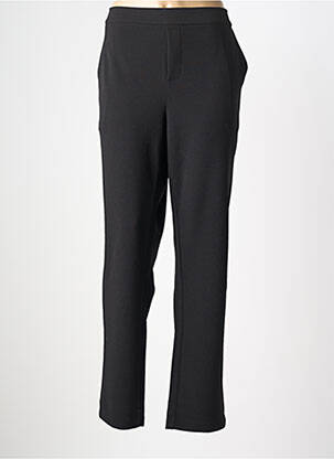 Pantalon slim stretch taille normale noir DESGASTE femme