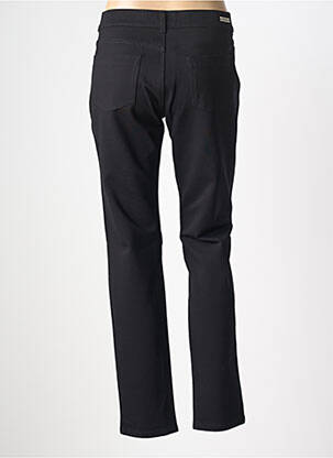 Pantalon 7/8 stretch taille normale noir DESGASTE femme