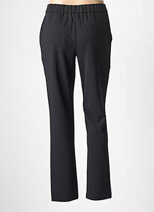 Pantalon slim taille élastique taille normale noir MCM femme