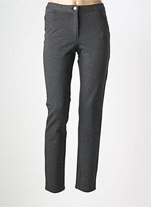 Pantalon slim stretch taille normale gris COWEST femme