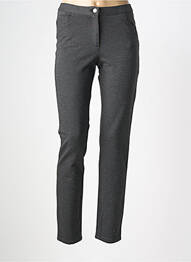 Pantalon slim stretch taille normale gris COWEST femme