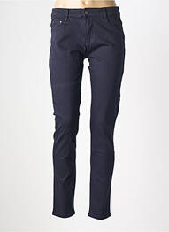 Jeans coupe slim stretch taille normale bleu KALISSON femme