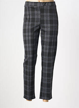 Pantalon 7/8 stretch taille normale marron TELMAIL femme