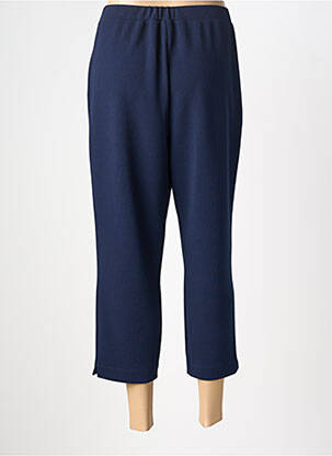 Pantalon 7/8 stretch taille normale bleu TELMAIL femme