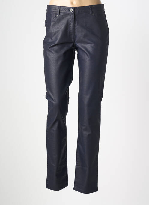 Pantalon slim taille normale taille normale bleu FELINO femme