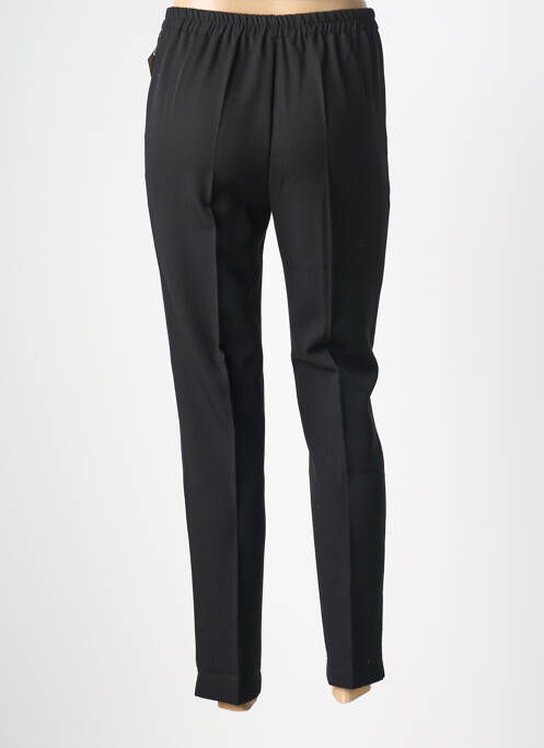 Pantalon slim taille élastique taille normale noir GEVANA femme