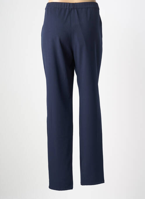 Pantalon slim taille élastique taille normale bleu FELINO femme