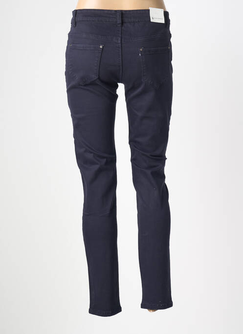 Jeans coupe slim stretch taille normale bleu KALISSON femme
