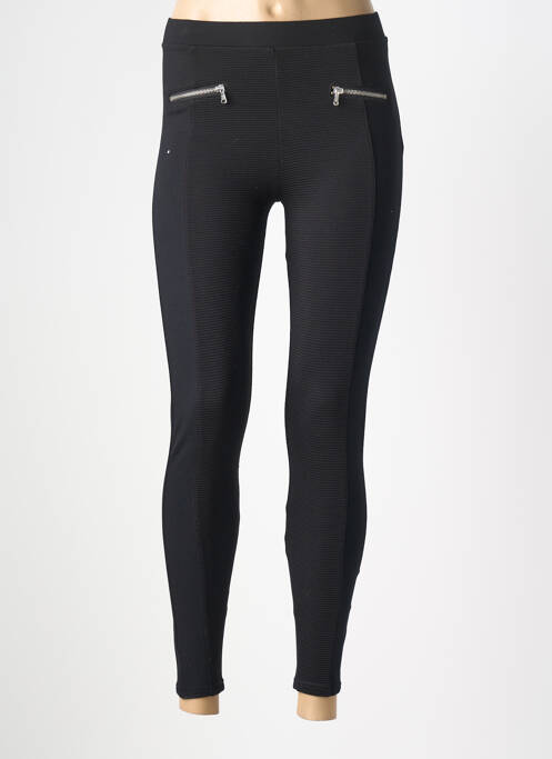 Legging stretch taille normale noir JANIRA femme