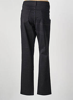 Pantalon droit stretch taille normale noir COWEST femme