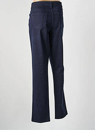 Pantalon droit stretch taille normale bleu COWEST femme