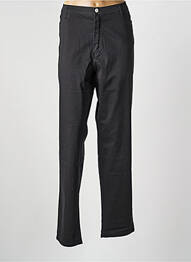 Pantalon droit stretch taille normale noir COWEST femme
