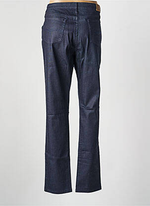 Pantalon droit stretch taille normale bleu DESGASTE femme