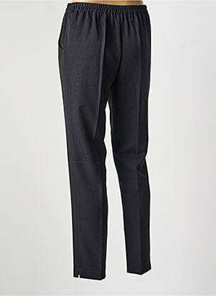 Pantalon slim taille élastique taille normale noir GEVANA femme