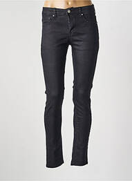 Pantalon slim stretch taille normale noir KALISSON femme